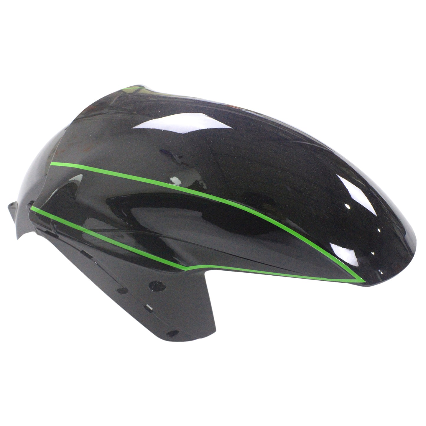 Amotopart Kawasaki 2012-2021 ZX14R Nero con kit di paura verde