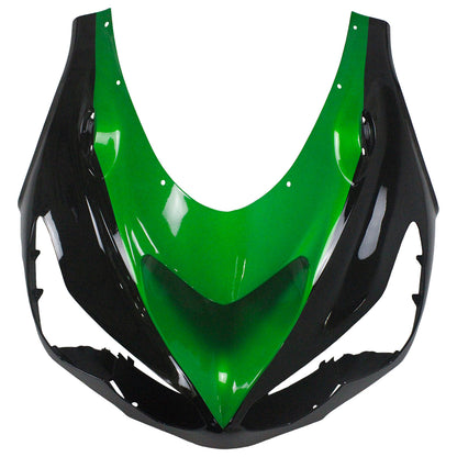 Amotopart Kawasaki 2012-2021 ZX14R Green Black Fearing Kit