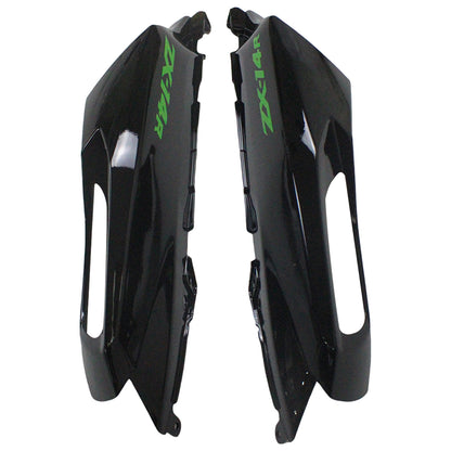 Amotopart Kawasaki 2012-2021 ZX14R Green Black Fearing Kit