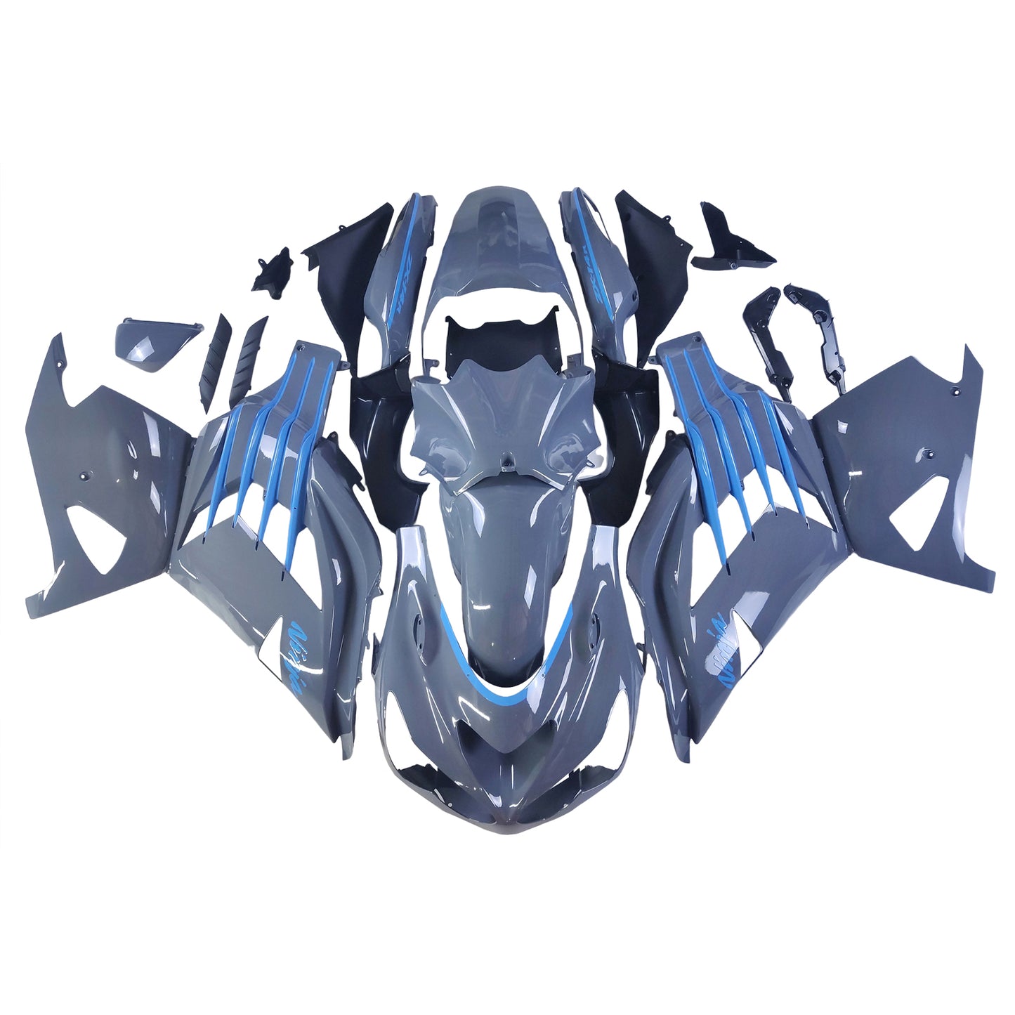 Carrozzeria kit carenatura iniezione Kawasaki ZX14R ZZR1400 2012-2022