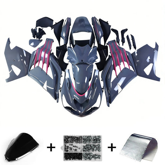 Carrozzeria kit carenatura iniezione Kawasaki ZX14R ZZR1400 2012-2022