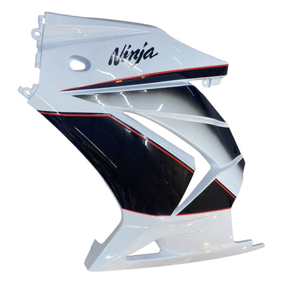 Amotopart 2008-2010 Kawasaki ZX250 Cladding White & Black Kit