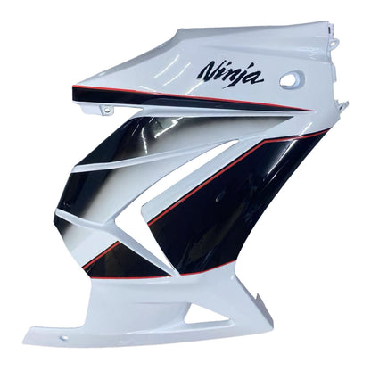 Amotopart 2008-2010 Kawasaki ZX250 Cladding White & Black Kit