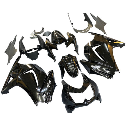 Carene 2008-2012 Kawasaki ZX250R EX250 Nero Ninja ZX250 Generico