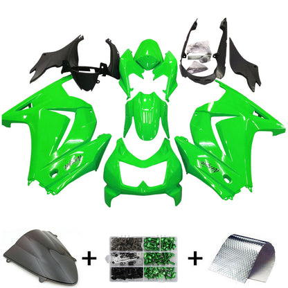 Amotopart 2008-2010 Kawasaki ZX250 Green Kit Green