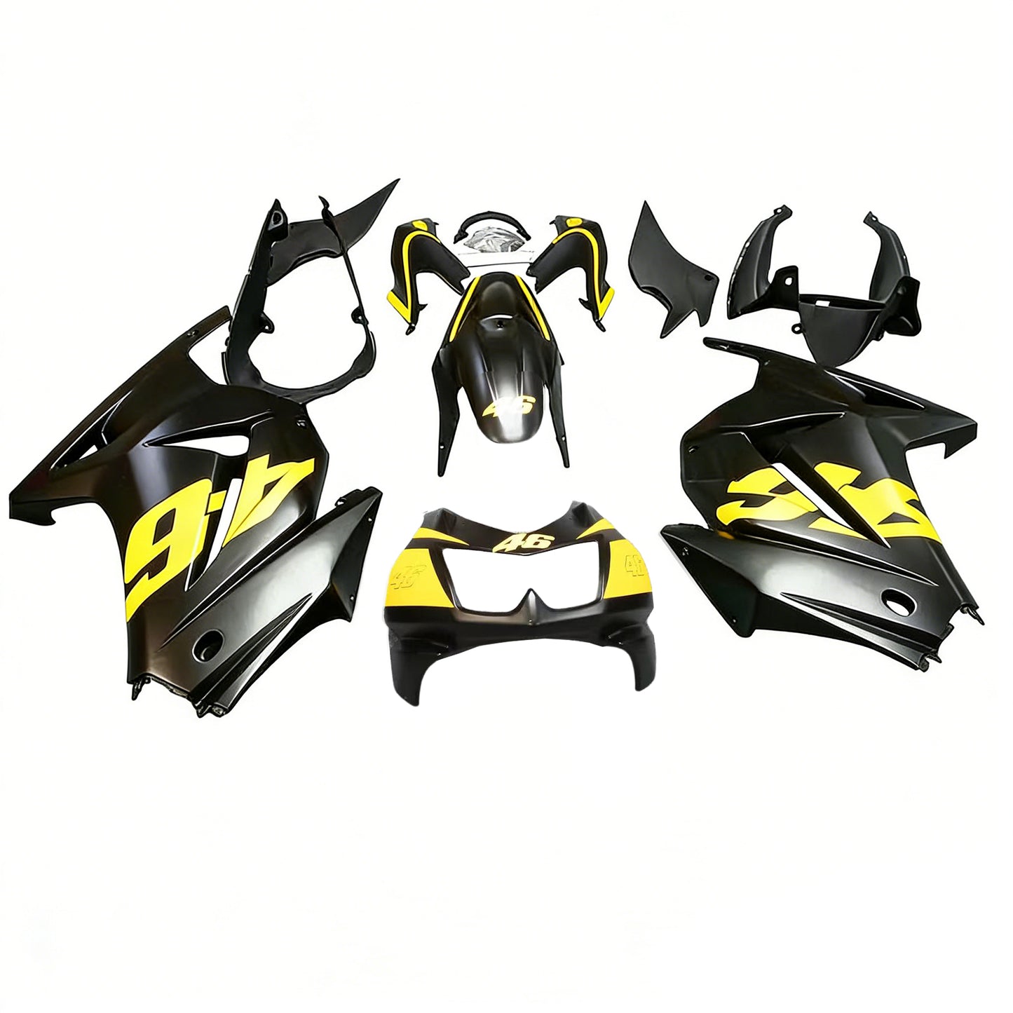 2008-2012 Kawasaki EX250 Ninja250R Kit carenatura iniezione Carrozzeria Plastica ABS