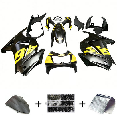2008-2012 Kawasaki EX250 Ninja250R Kit carenatura iniezione Carrozzeria Plastica ABS