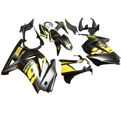 2008-2012 Kawasaki EX250 Ninja250R Kit carenatura iniezione Carrozzeria Plastica ABS