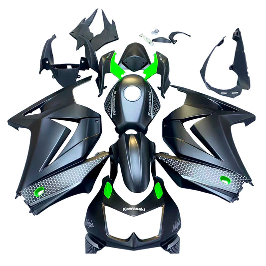 2008-2012 Kawasaki EX250 Ninja250R Kit carenatura iniezione Carrozzeria Plastica ABS