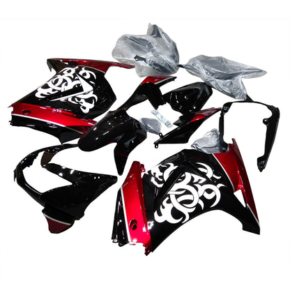 2008-2012 Kawasaki EX250 Ninja250R Kit carenatura iniezione Carrozzeria Plastica ABS