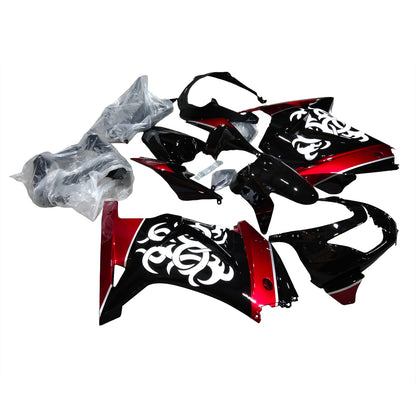 2008-2012 Kawasaki EX250 Ninja250R Kit carenatura iniezione Carrozzeria Plastica ABS