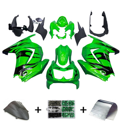 2008-2012 Kawasaki EX250 Ninja250R Kit carenatura iniezione Carrozzeria Plastica ABS