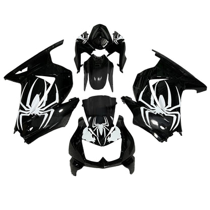 Kit carenatura iniezione in plastica ABS adatto per Kawasaki EX250 Ninja250R 2008-2012