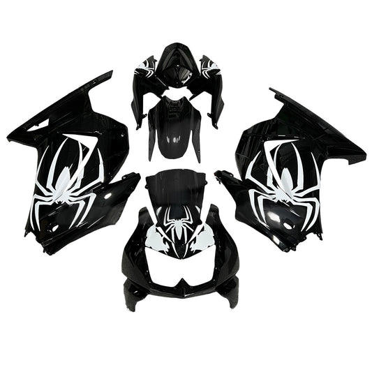 Kit carenatura iniezione in plastica ABS adatto per Kawasaki EX250 Ninja250R 2008-2012
