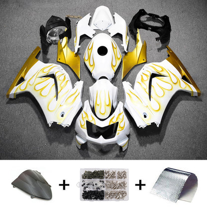 Kit carenatura iniezione in plastica ABS adatto per Kawasaki EX250 Ninja250R 2008-2012
