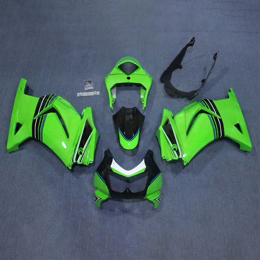 Kit carenatura iniezione in plastica ABS adatto per Kawasaki EX250 Ninja250R 2008-2012