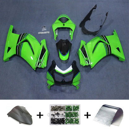 Kit carenatura iniezione in plastica ABS adatto per Kawasaki EX250 Ninja250R 2008-2012