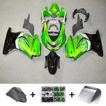 Kit carenatura iniezione in plastica ABS adatto per Kawasaki EX250 Ninja250R 2008-2012