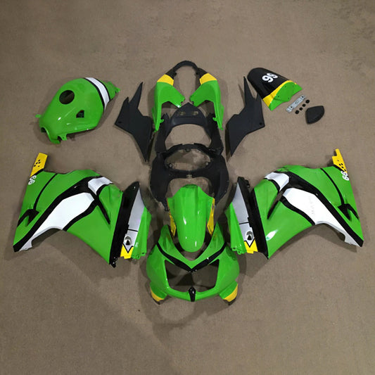 Kit carenatura iniezione in plastica ABS adatto per Kawasaki EX250 Ninja250R 2008-2012