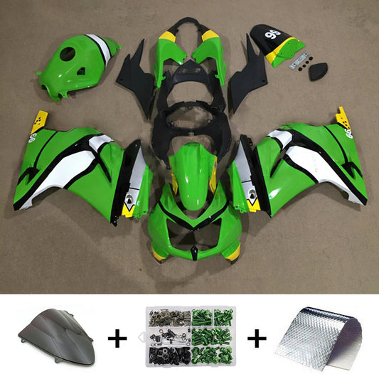 Kit carenatura iniezione in plastica ABS adatto per Kawasaki EX250 Ninja250R 2008-2012