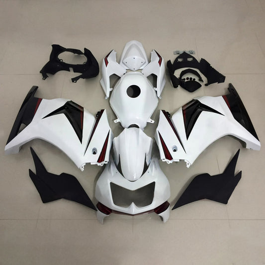 Kit carenatura iniezione in plastica ABS adatto per Kawasaki EX250 Ninja250R 2008-2012