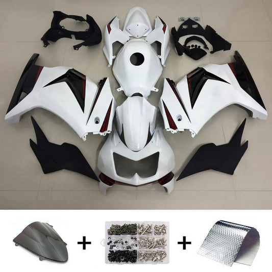 Kit carenatura iniezione in plastica ABS adatto per Kawasaki EX250 Ninja250R 2008-2012
