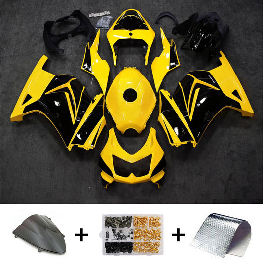 Kit carenatura iniezione in plastica ABS adatto per Kawasaki EX250 Ninja250R 2008-2012