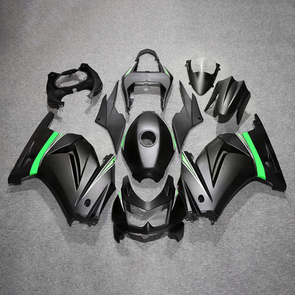 Kit carenatura iniezione in plastica ABS adatto per Kawasaki EX250 Ninja250R 2008-2012