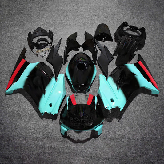 Kit carenatura iniezione in plastica ABS adatto per Kawasaki EX250 Ninja250R 2008-2012