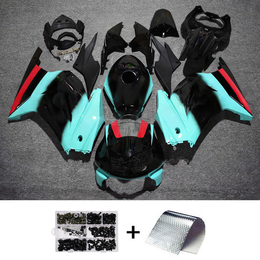 Kit carenatura iniezione in plastica ABS adatto per Kawasaki EX250 Ninja250R 2008-2012