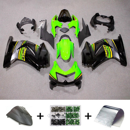 Kit carenatura iniezione in plastica ABS adatto per Kawasaki EX250 Ninja250R 2008-2012