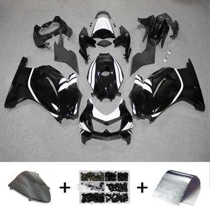 Kit carenatura iniezione in plastica ABS adatto per Kawasaki EX250 Ninja250R 2008-2012