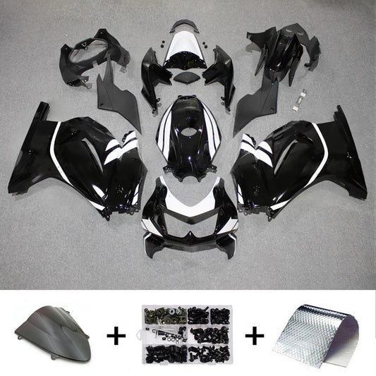 Kit carenatura iniezione in plastica ABS adatto per Kawasaki EX250 Ninja250R 2008-2012