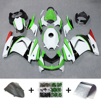 Kit carenatura iniezione in plastica ABS adatto per Kawasaki EX250 Ninja250R 2008-2012