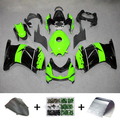 Kit carenatura iniezione in plastica ABS adatto per Kawasaki EX250 Ninja250R 2008-2012