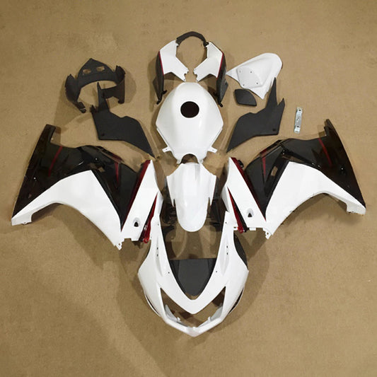Kit carenatura iniezione in plastica ABS adatto per Kawasaki EX250 Ninja250R 2008-2012