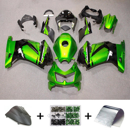 Kit carenatura iniezione in plastica ABS adatto per Kawasaki EX250 Ninja250R 2008-2012