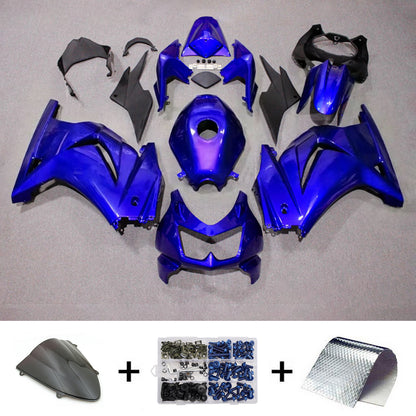 Kit carenatura iniezione in plastica ABS adatto per Kawasaki EX250 Ninja250R 2008-2012