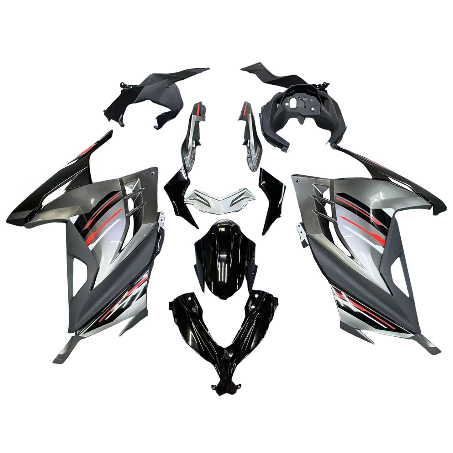 Amotopart Kawasaki Ninja 300R EX300R 2013-2017 Kit di disapprovazione
