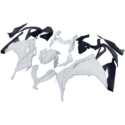 Amotopart 2013-2017 Kawasaki Ex300r Cladding White Kit