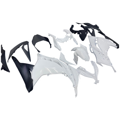 Amotopart 2013-2017 Kawasaki Ex300r Cladding White Kit