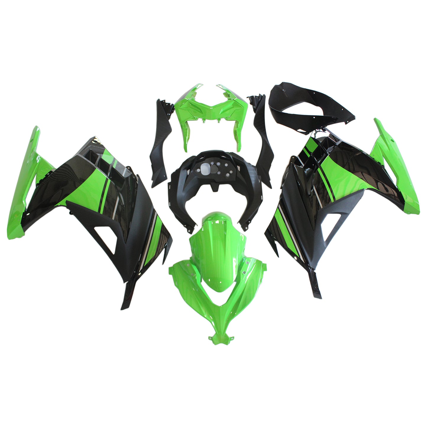 Amotopart Kawasaki Ninja 300R EX300R 2013-2017 Kit di disapprovazione