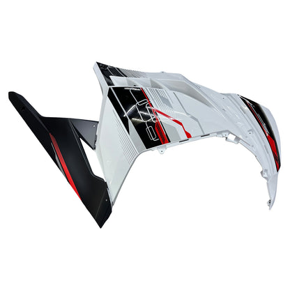 Amotopart 2013-2017 Kawasaki Ex300r Cladding White & Black Kit