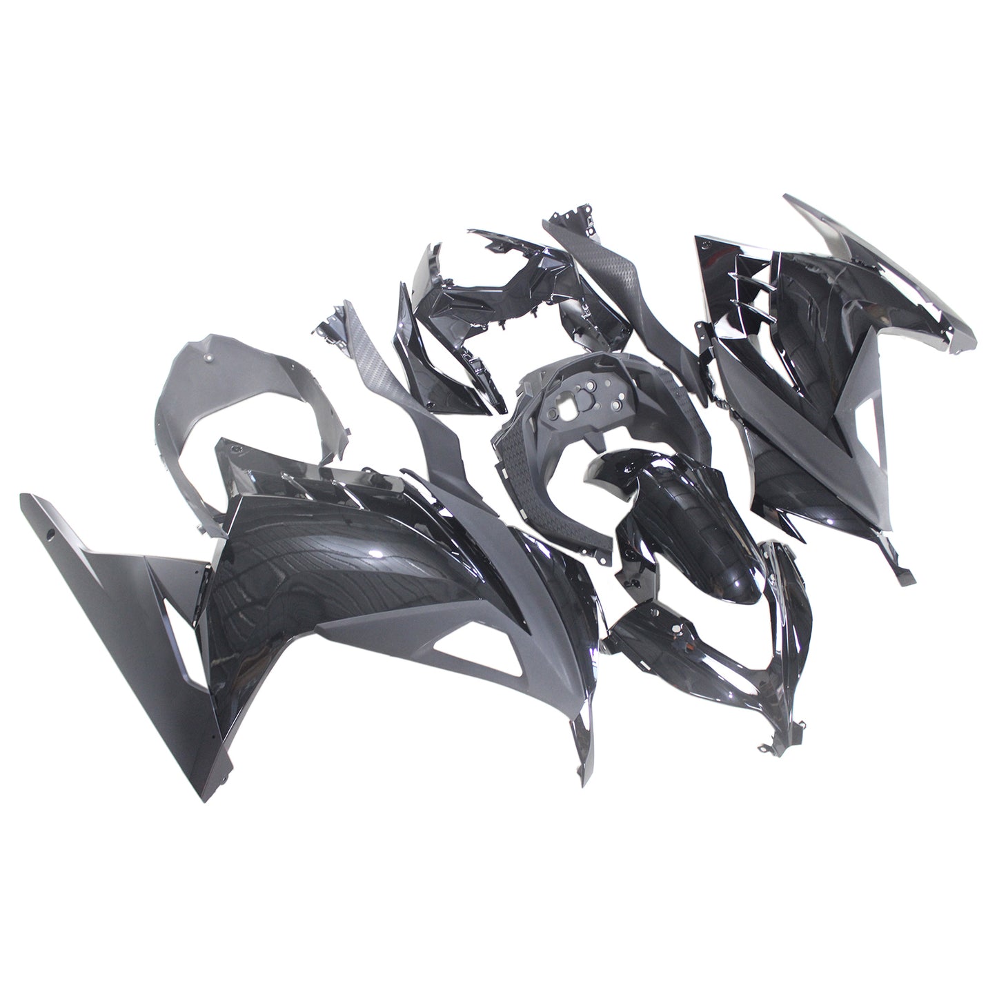 Amotopart Kawasaki 2013-2017 EX300/NINJA300 Kit di rivestimento nero
