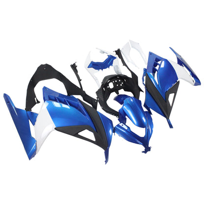 Amotopart Kawasaki 2013-2017 Ex300/Ninja300 Blue White Tearing Kit