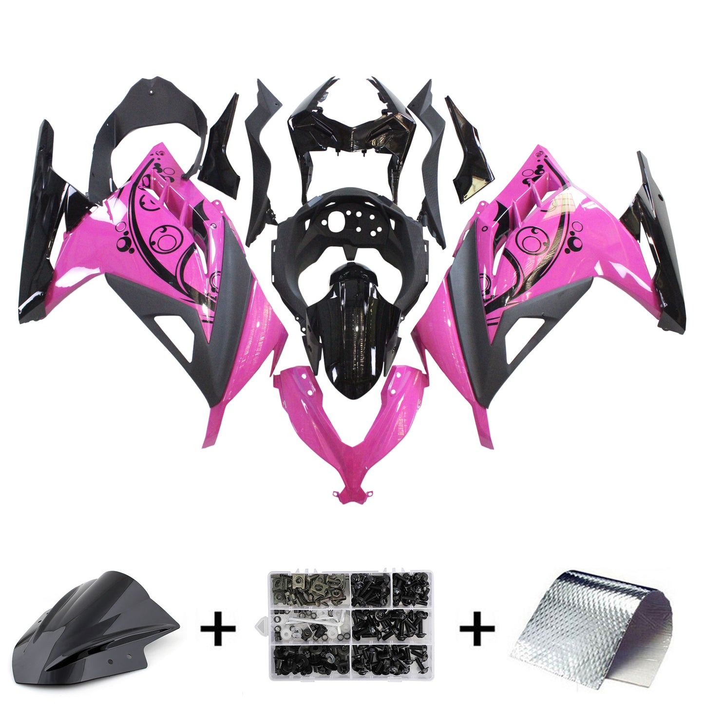 Kit Carenatura Per Kawasaki EX300/Ninja300 2013-2017 Generico