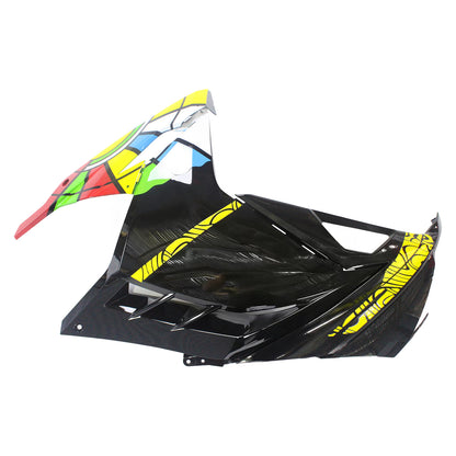 Amotopart Kawasaki 2013-2017 EX300/NINJA300 Kit di rivestimento colorato nero