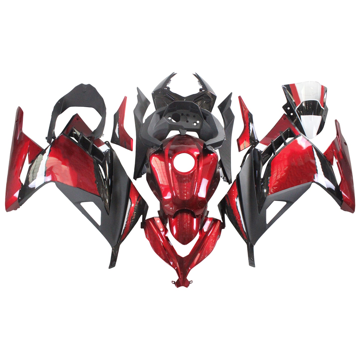 Kit di carenatura Codografia adatta per Kawasaki EX300 Ninja300R 2013-2024