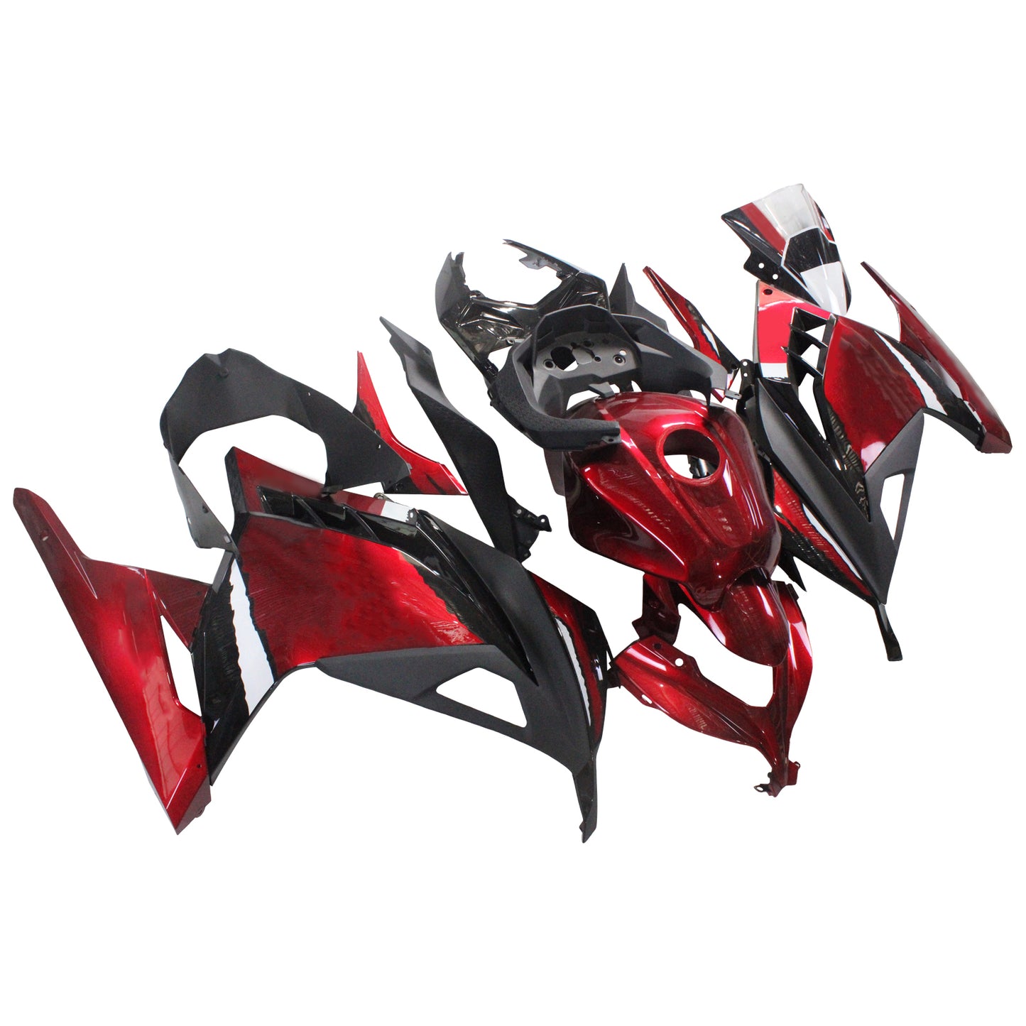 Kit di carenatura Codografia adatta per Kawasaki EX300 Ninja300R 2013-2024