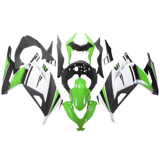Amotopart Kawasaki EX300/Ninja300 2013-2017 Kit carena Carrozzeria Plastica ABS